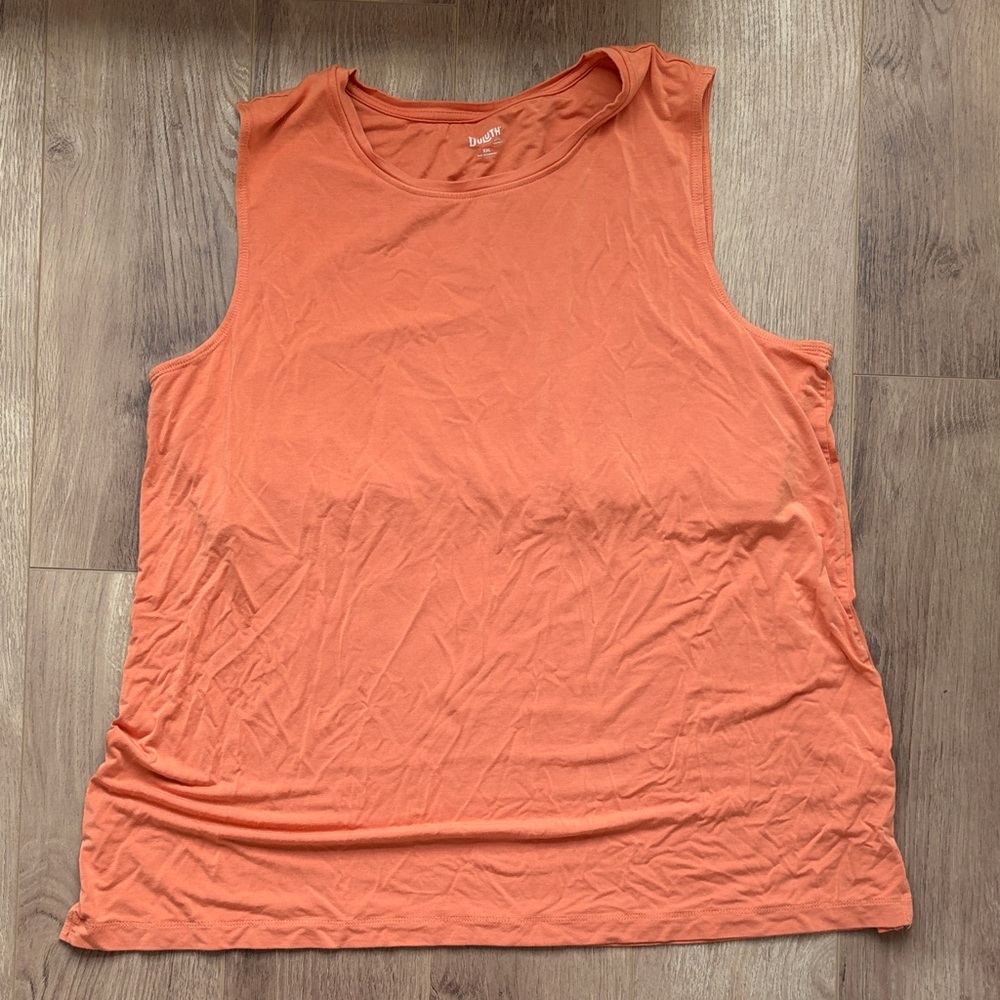Duluth Sleeveless Tank with built in shelf bra